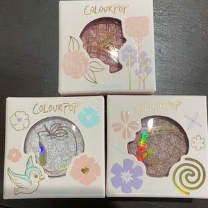 ColourPop Heart of Gold SuperShock eyeshadows